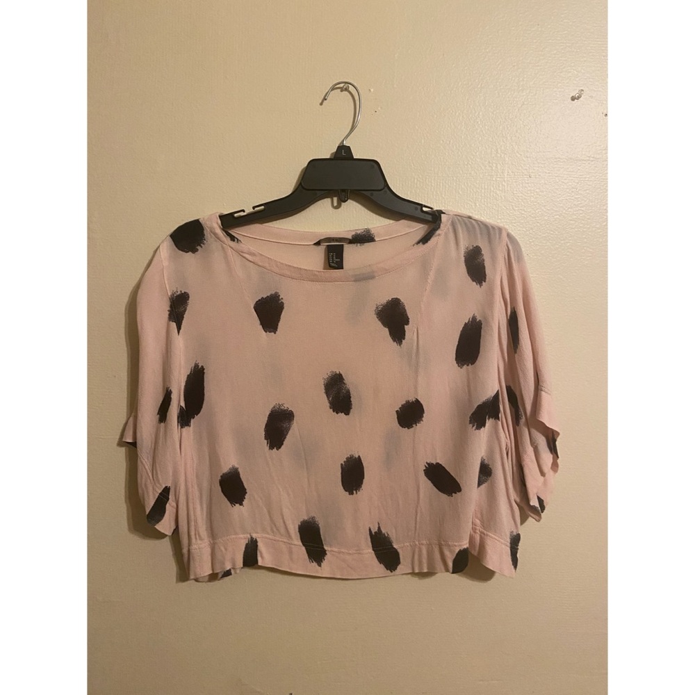 Crop top blouse